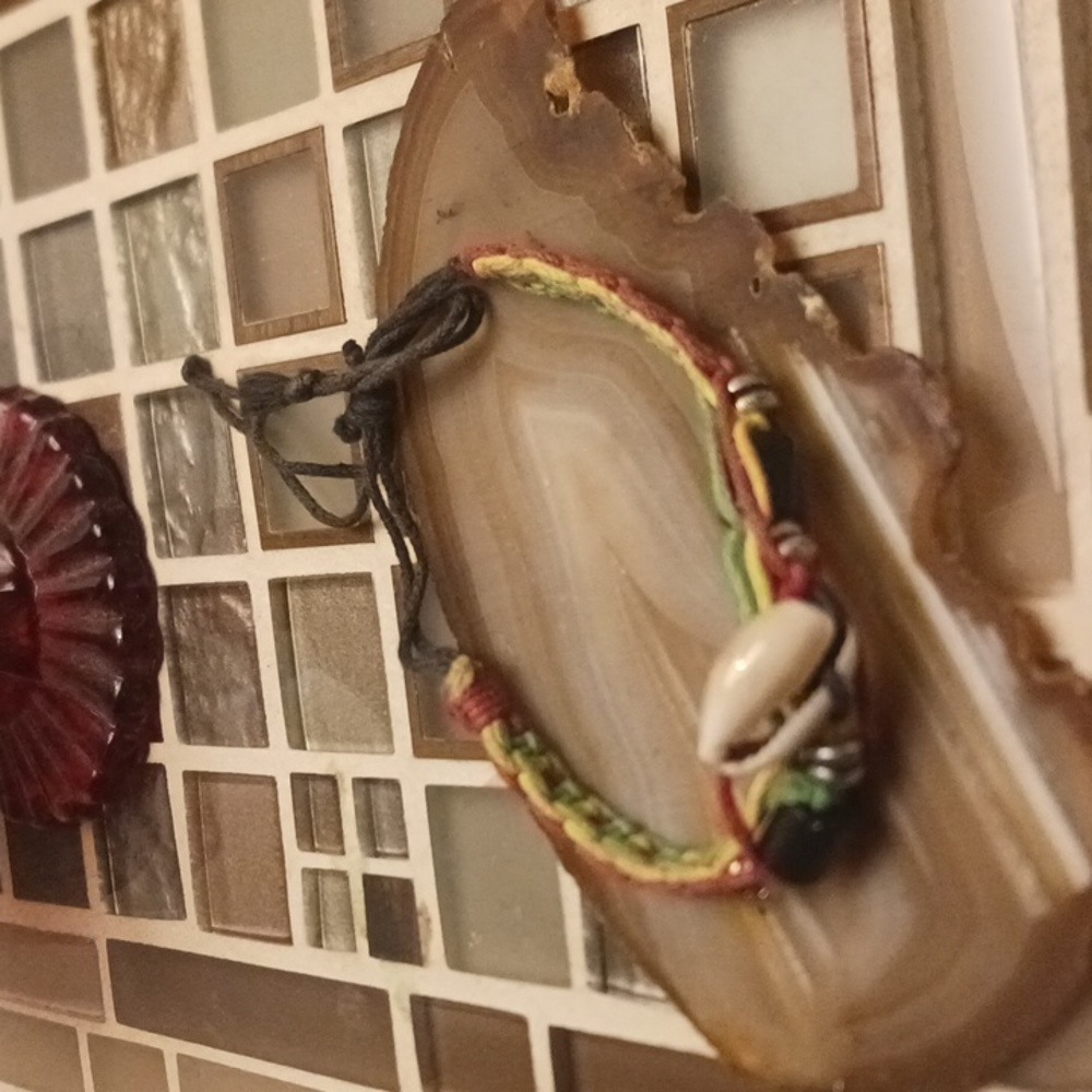 Artisan Shell necklace-$5 add on